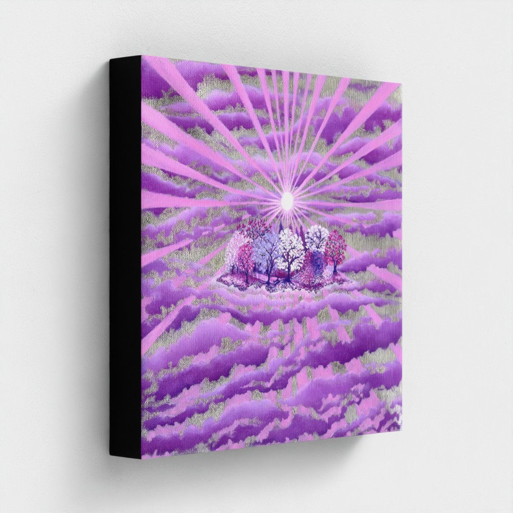Heaven In Bloom Printed Canvas - Image 5
