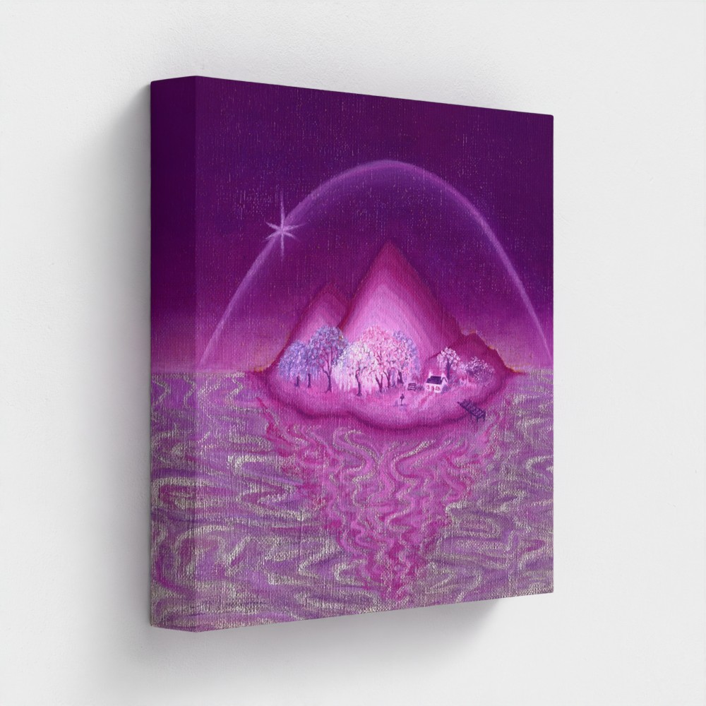 Heavenly Abode Printed Canvas - Image 4