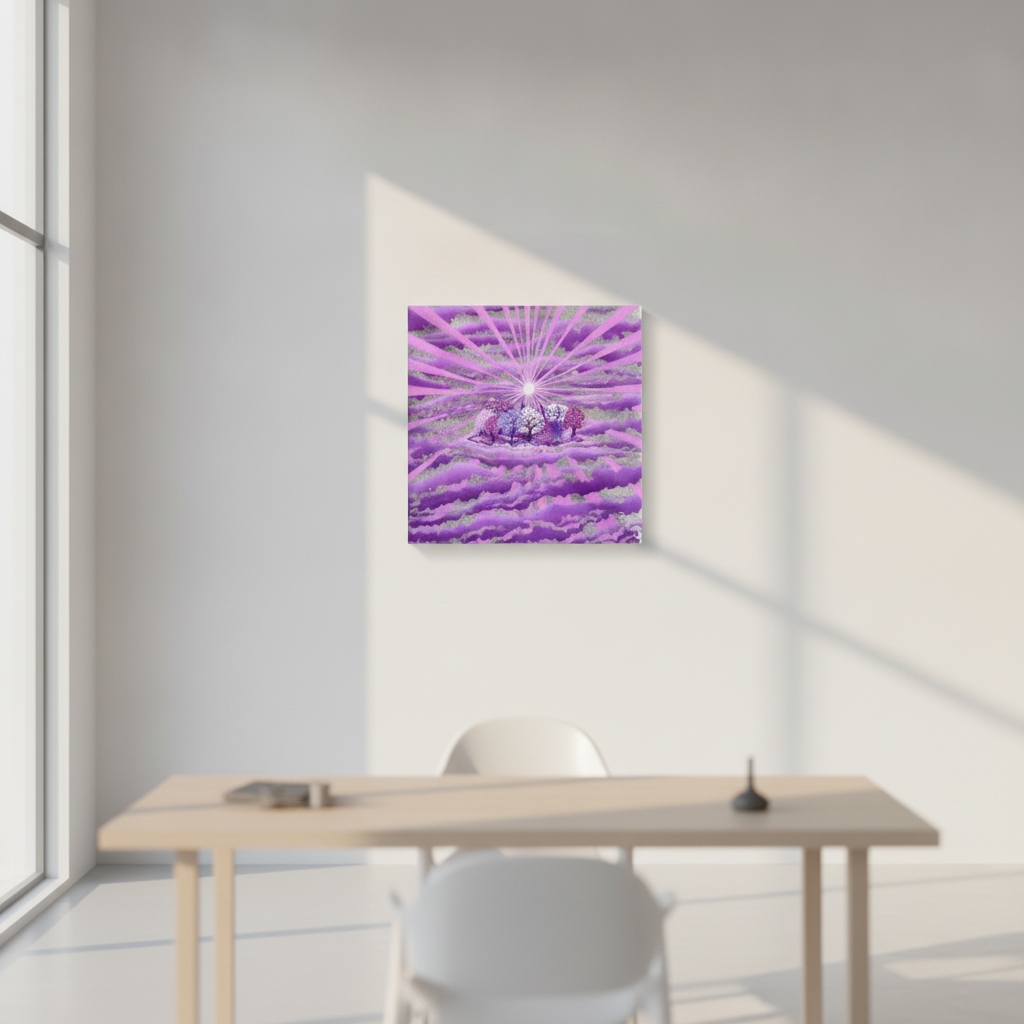 Heaven In Bloom Printed Canvas - Image 3