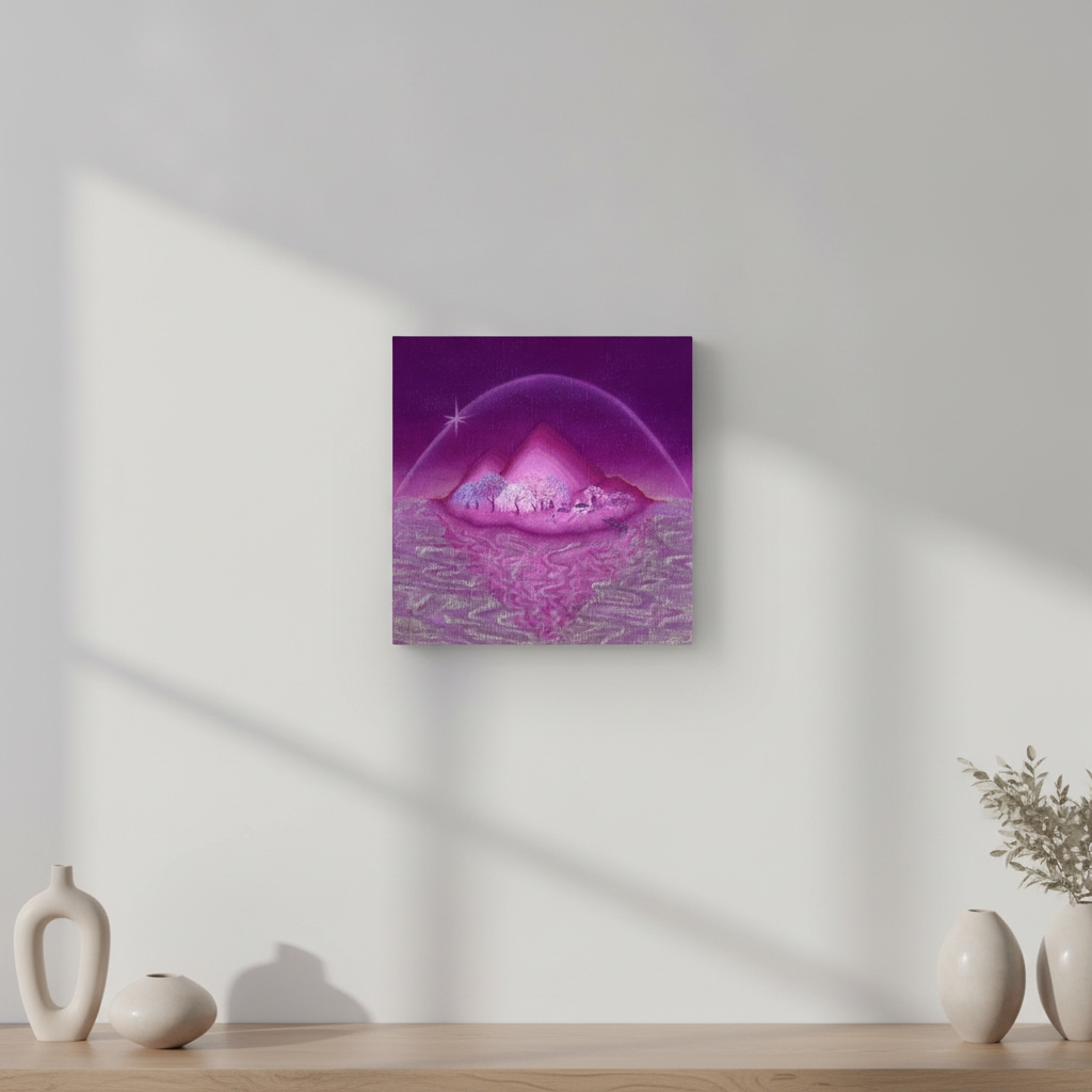 Heavenly Abode Printed Canvas - Image 3